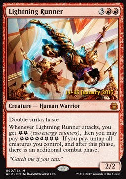 Blitzläuferin PAER-90 Mythic Excellent Deutsch Foil