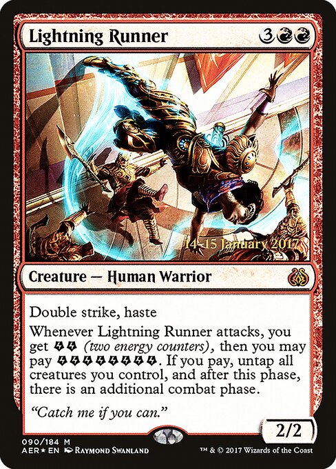 Blitzläuferin PAER-90 Mythic Excellent Deutsch Foil