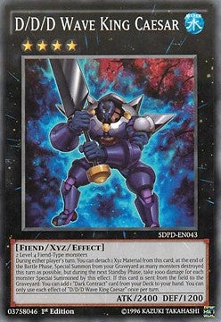 D/D/D Wave King Caesar SDPD-043 Common Excellent Englisch 1. Auflage