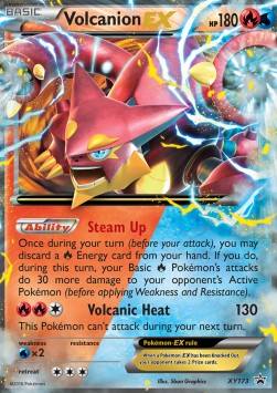Volcanion EX XYPR-173 Promo Good Deutsch