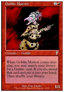 Goblin Matron 7ED-191 Uncommon Light Played Englisch
