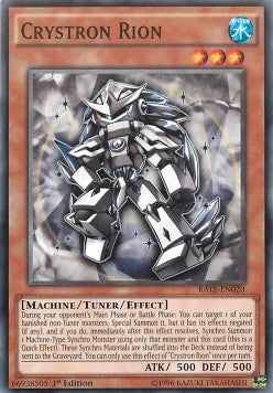 Kristron Rion RATE-020 Common Excellent Deutsch 1. Auflage