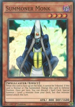 Summoner Monk FUEN-039 Super Rare Excellent Englisch 1. Auflage
