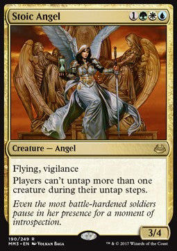 Stoic Angel MM3-190 Rare Excellent Englisch Foil
