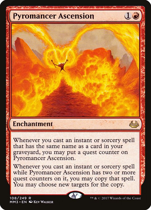 Pyromancer Ascension MM3-108 Rare Excellent Englisch