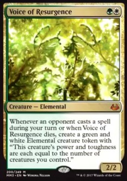 Stimme des Wiedererwachens MM3-200 Mythic Excellent Englisch Foil