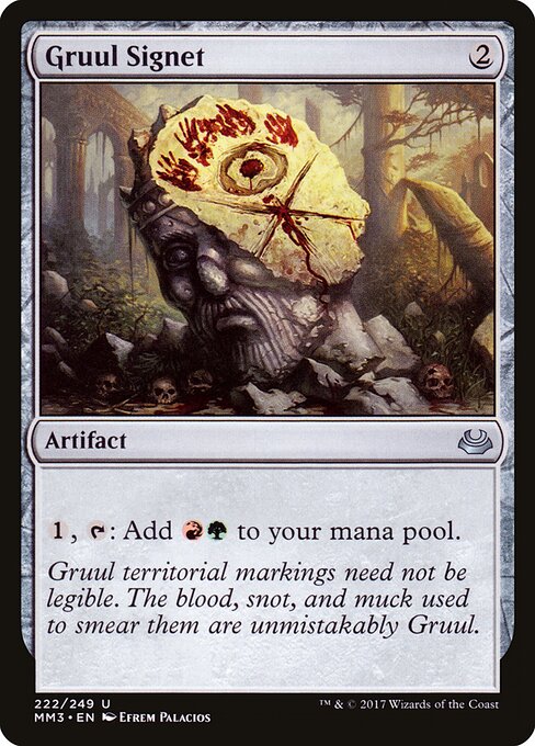 Gruul Signet MM3-222 Uncommon Good Englisch