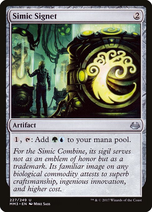 Simic-Petschaft MM3-227 Uncommon Light Played Englisch