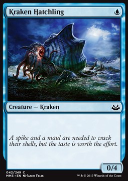 Kraken-Jungtier MM3-42 Common Excellent Englisch Foil