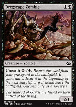 Bodensatz-Zombie MM3-67 Common Excellent Englisch Foil