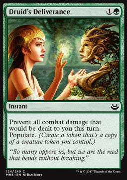 Errettung der Druidin MM3-124 Common Excellent Englisch