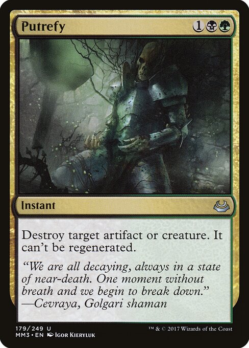 Putrefy MM3-179 Uncommon Excellent Englisch