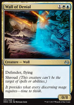 Mauer des Verweigerns MM3-201 Uncommon Excellent Englisch Foil