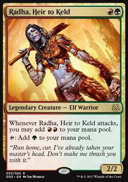 Radha, Heir to Keld DDS-53 Rare Excellent Englisch