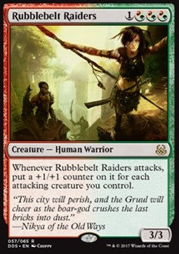 Rubblebelt Raiders DDS-57 Rare Near Mint Englisch