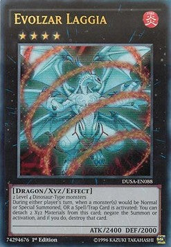 Evolzar Laggia DUSA-088 Ultra Rare Good Deutsch 1. Auflage