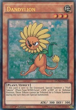 Löwenzahn-Löwe DUSA-059 Ultra Rare Excellent Deutsch 1. Auflage