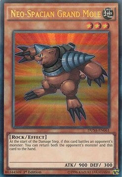 Neo-Weltraum Grand Mole DUSA-061 Ultra Rare Good Deutsch 1. Auflage