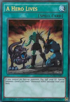 Ein Held lebt DUSA-087 Ultra Rare Poor Deutsch 1. Auflage