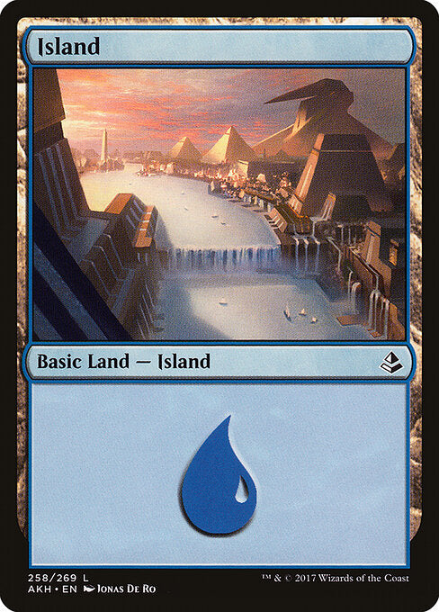 Island (V.2) AKH-258 Land Excellent Englisch