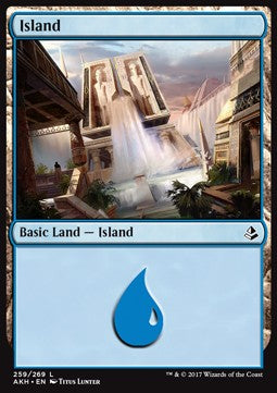 Island (V.3) AKH-259 Land Excellent Englisch