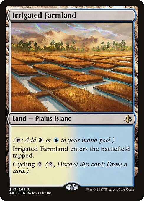 Irrigated Farmland AKH-245 Rare Excellent Englisch