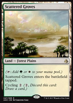 Scattered Groves AKH-247 Rare Excellent Englisch
