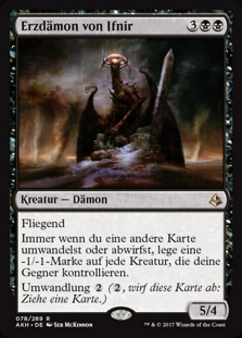 Erzdämon von Ifnir AKH-78 Rare Excellent Deutsch