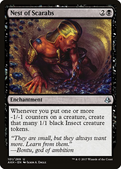 Nest of Scarabs AKH-101 Uncommon Excellent Englisch