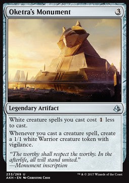 Oketra's Monument AKH-233 Uncommon Excellent Englisch