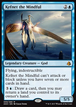 Kefnet the Mindful AKH-59 Mythic Excellent Englisch