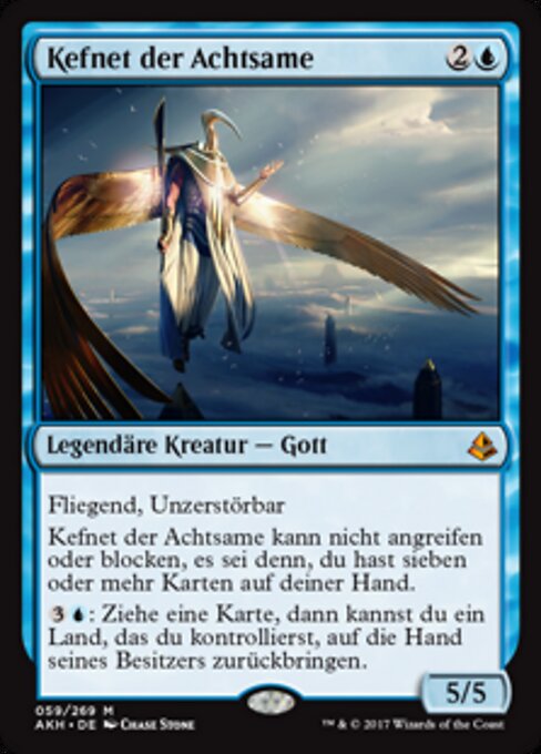 Kefnet der Achtsame AKH-59 Mythic Excellent Deutsch