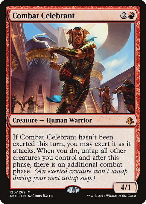 Combat Celebrant AKH-125 Mythic Excellent Englisch