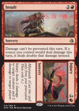 Insult // Injury AKH-213 Rare Excellent Englisch