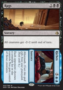Rags // Riches AKH-222 Rare Excellent Englisch