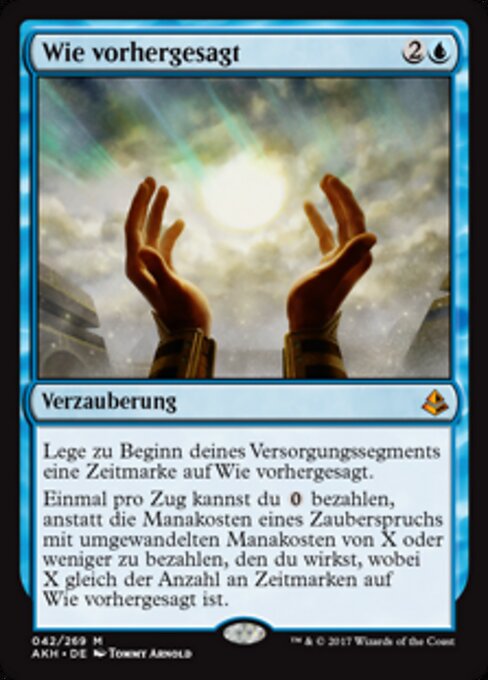 Wie vorhergesagt AKH-42 Mythic Good Deutsch