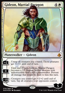 Gideon, Inbild der Kriegskunst AKH-270 Mythic Poor Deutsch Foil