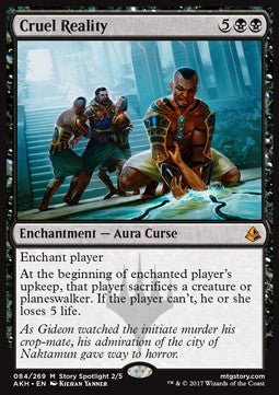 Cruel Reality AKH-84 Mythic Good Englisch