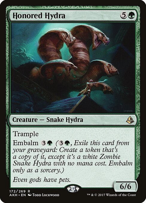 Honored Hydra AKH-172 Rare Excellent Englisch