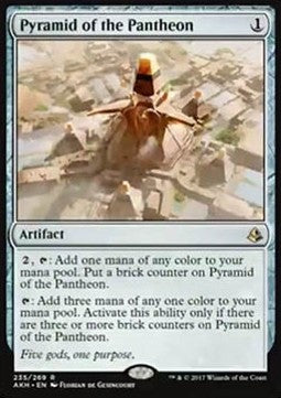 Pyramid of the Pantheon AKH-235 Rare Excellent Englisch