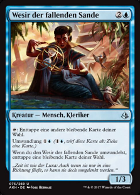 Wesir der fallenden Sande AKH-75 Uncommon Excellent Deutsch