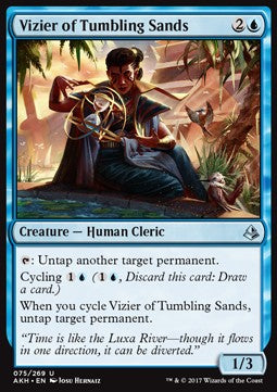 Vizier of Tumbling Sands AKH-75 Uncommon Excellent Englisch