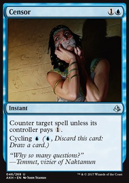 Zensieren AKH-46 Uncommon Played Englisch