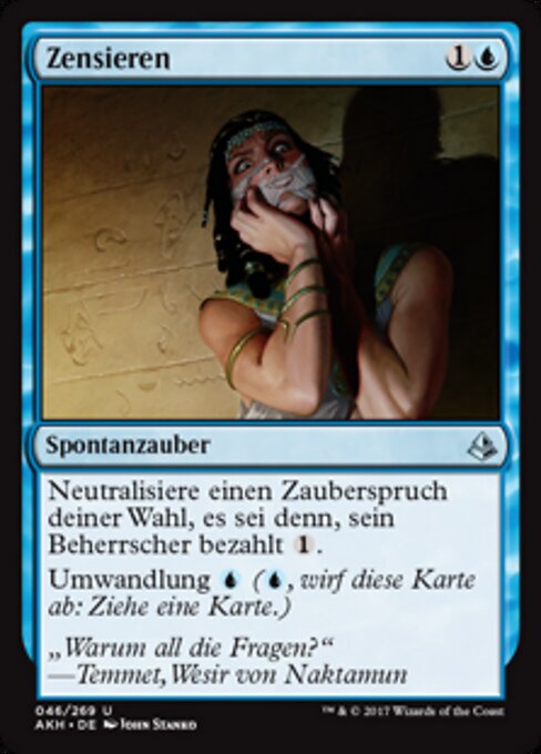 Zensieren AKH-46 Uncommon Excellent Deutsch