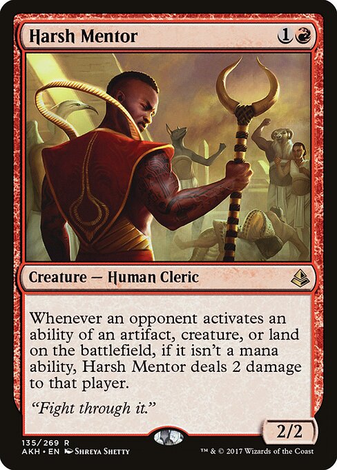 Harscher Mentor AKH-135 Rare Excellent Englisch