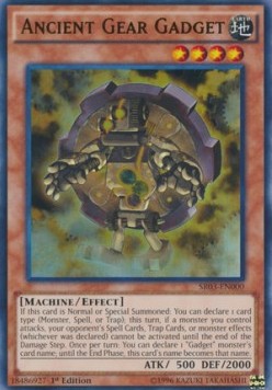Ancient Gear Gadget SR03-000 Ultra Rare Excellent Englisch 1. Auflage