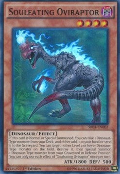 Seelenfressender Oviraptor SR04-002 Super Rare Excellent Deutsch 1. Auflage