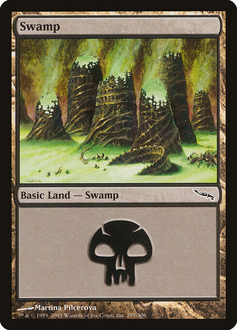 Sumpf (V.3) MRD-297 Land Light Played Deutsch Foil
