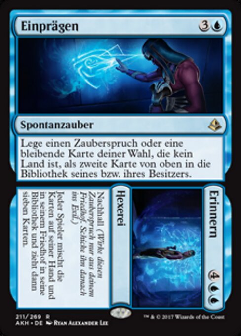 Einprägen // Erinnern AKH-211 Rare Excellent Deutsch
