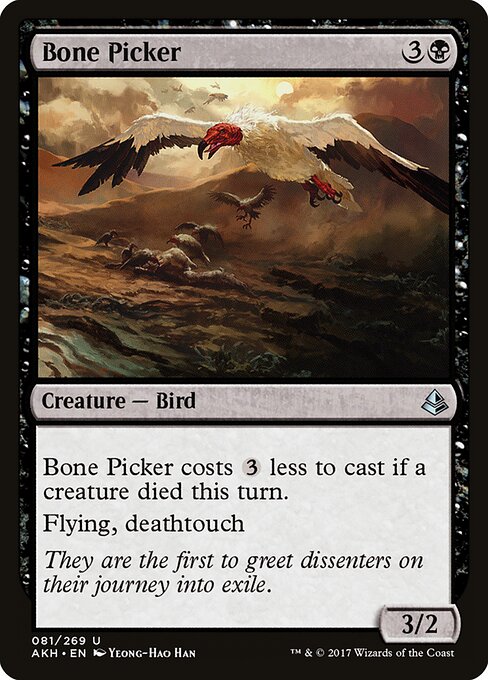 Bone Picker AKH-81 Uncommon Excellent Englisch